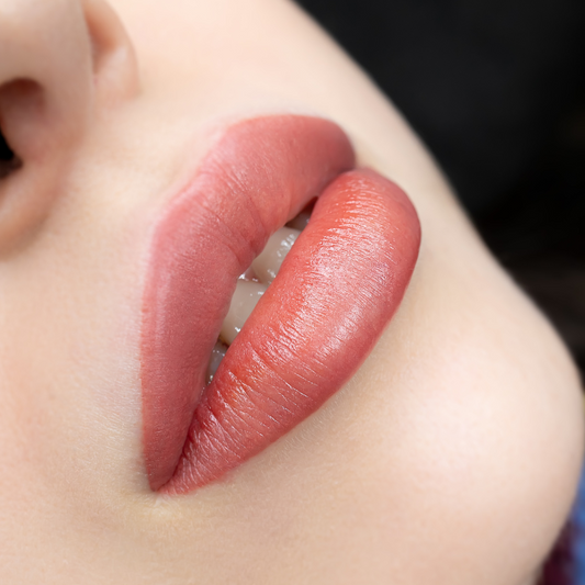 Lippen – Powder Lips / Aquarell Lips / Kontur mit Schattierung