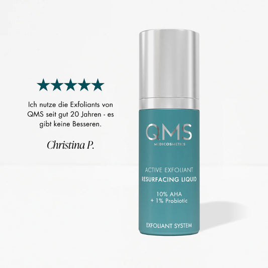 QMS Exfoliant System Fruchtsäure-Peeling 10% AHA Active Fluid (30ml)