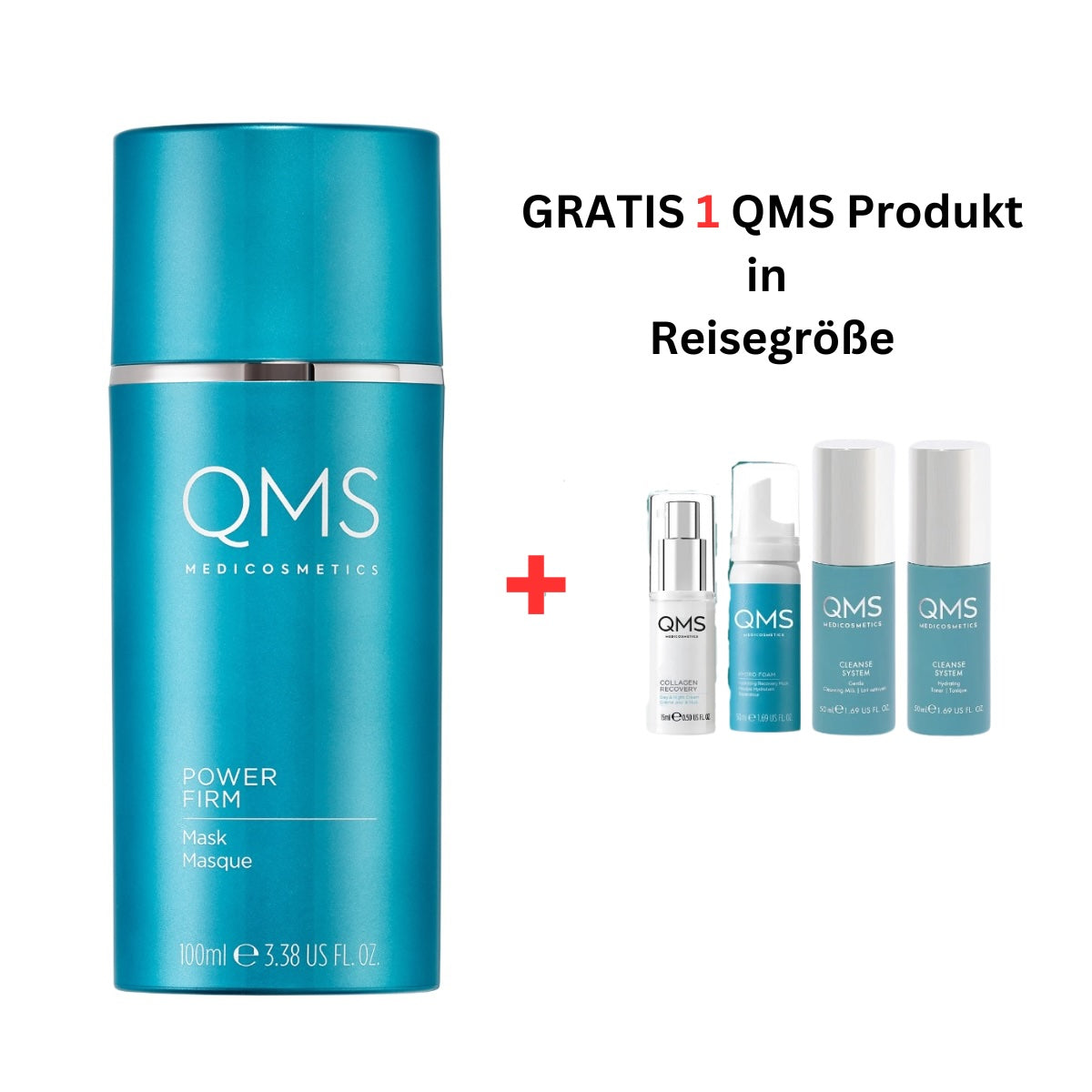 QMS Power Firm Mask | Age Prevent| Feuchtigkeitsmaske (100ml)