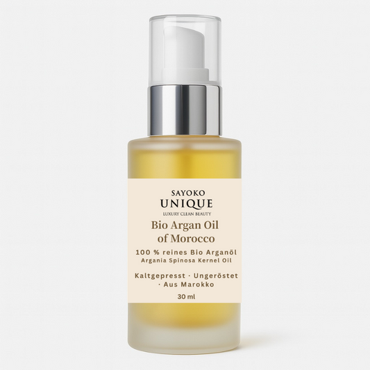 SAYOKO UNIQUE Bio Arganöl – 100 % rein & unverdünnt (30 ml / 50 ml)