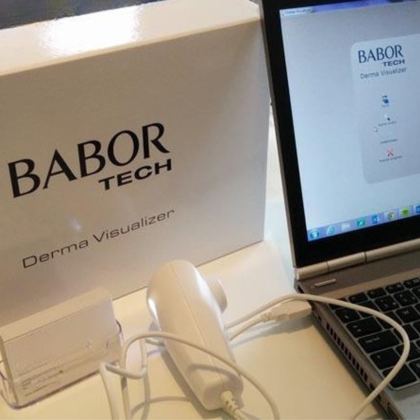 Hautanalyse Derma Visualizer von Babor Tech