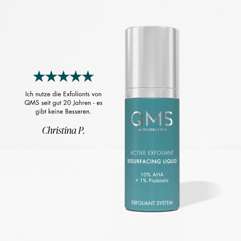 QMS Exfoliant System Fruchtsäure-Peeling 10% AHA Active Fluid (30ml)
