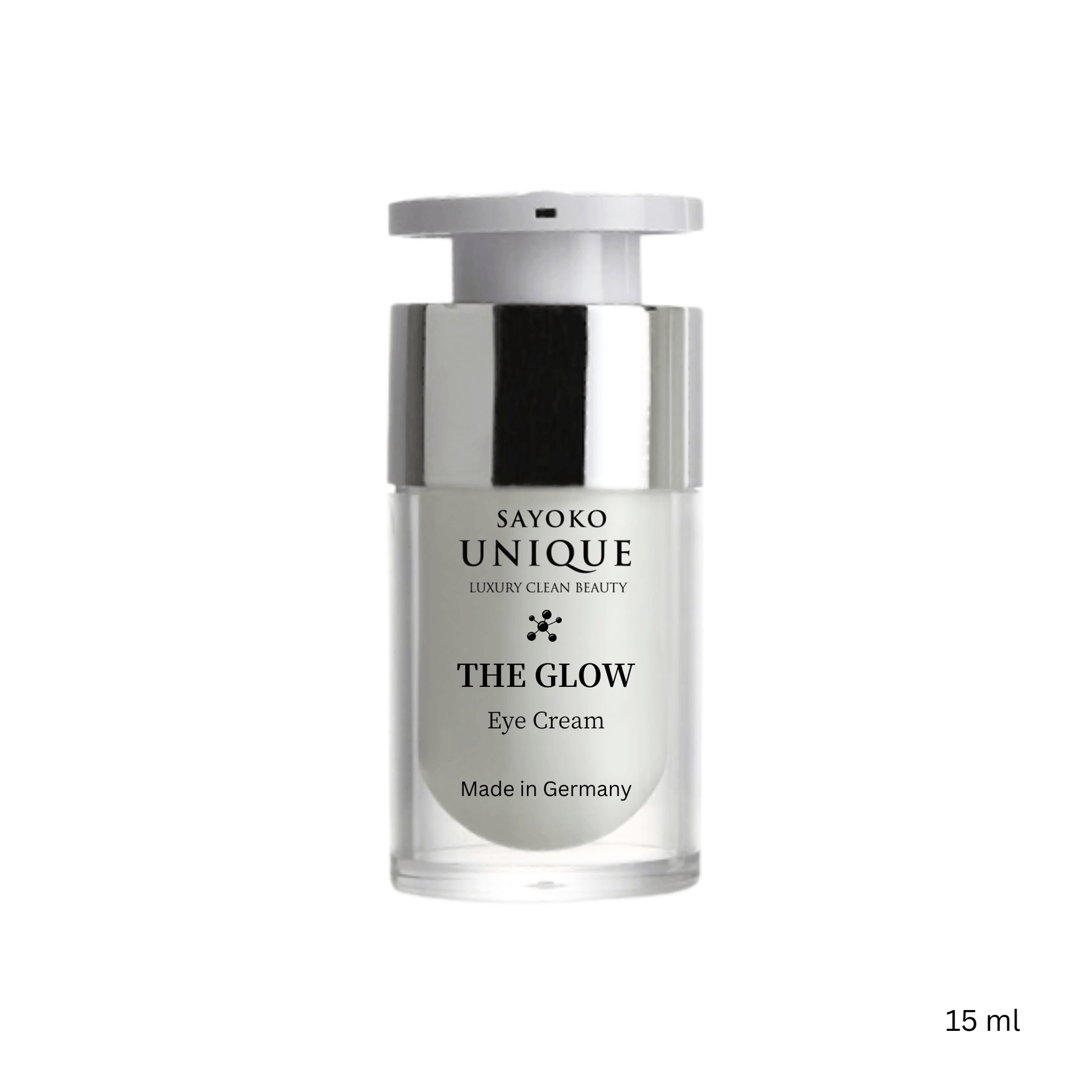 Hautpflege Set mit THE GLOW Augencreme für intensive Pflege und strahlende Haut