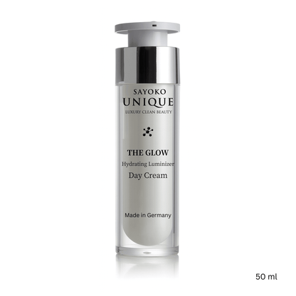 Feuchtigkeitscreme Hydrating Luminizer in eleganter Flasche, 50 ml, für hydratisierte und strahlende Haut.