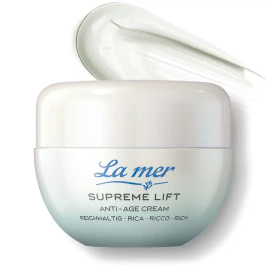 Produktfoto_La_mere_Supreme_Lift_Anti-Age_Cream_Rich_mit_Inhalt